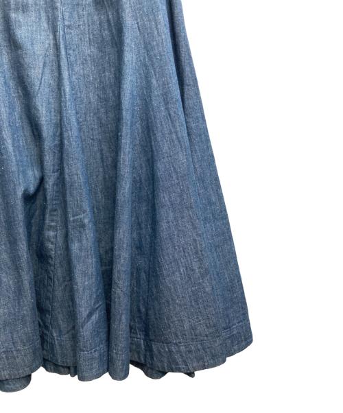 45rpm（45アールピーエム）45rpm (45アールピーエム) デニムフレアスカート インディゴ サイズ:3の古着・服飾アイテム