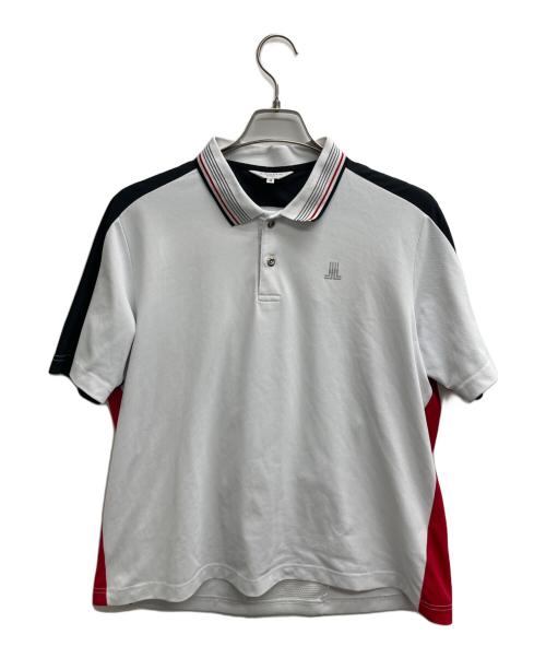 LANVIN SPORT（ランバン スポーツ）LANVIN SPORT (ランバン スポーツ) ポロシャツ ホワイト サイズ:42の古着・服飾アイテム