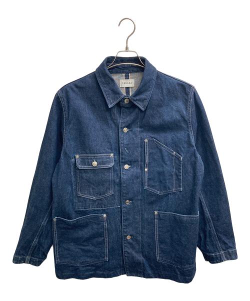 TANAKA（タナカ）TANAKA (タナカ) THE WORK JEAN JACKET インディゴ サイズ:Lの古着・服飾アイテム