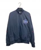 STARTER×KEBOZスターター×ケボズ）の古着「スタジャン」｜ネイビー