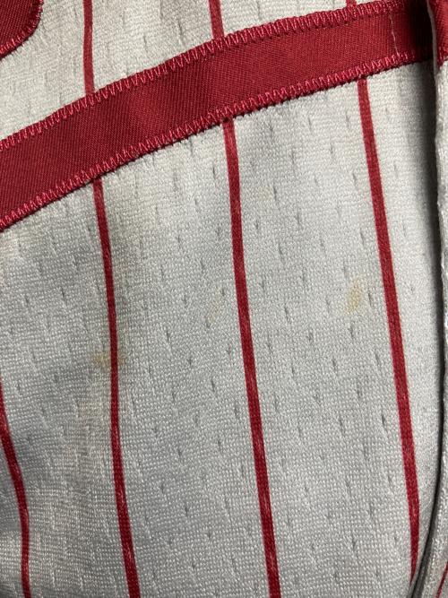 KEBOZ（ケボズ）KEBOZ (ケボズ) Majestic (マジェスティック) ベースボールシャツ グレー サイズ:Lの古着・服飾アイテム