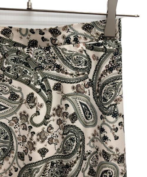 ANAYI（アナイ）ANAYI (アナイ) ペイズリースカート アイボリー サイズ:34の古着・服飾アイテム