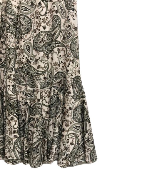 ANAYI（アナイ）ANAYI (アナイ) ペイズリースカート アイボリー サイズ:34の古着・服飾アイテム