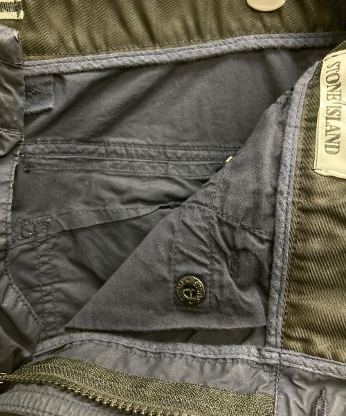 STONE ISLAND（ストーンアイランド）STONE ISLAND (ストーンアイランド) コットンパンツ ネイビー サイズ:33の古着・服飾アイテム