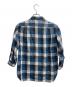 MARGARET HOWELL (マーガレットハウエル) リネンチェックシャツ ネイビー サイズ:S：4500円