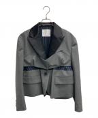 sacaiサカイ）の古着「Suiting Jacket」｜グレー