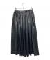 Plage (プラージュ) Fake Leather ギャザースカート ブラック サイズ:38：6000円