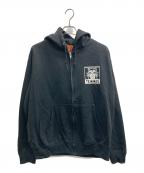 CREAM SODAクリームソーダ）の古着「DRAGON RIDER ジップパーカー」｜ブラック