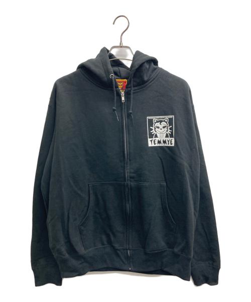 CREAM SODA（クリームソーダ）CREAM SODA (クリームソーダ) DRAGON RIDER ジップパーカー ブラック サイズ:XLの古着・服飾アイテム