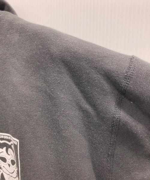 CREAM SODA（クリームソーダ）CREAM SODA (クリームソーダ) DRAGON RIDER ジップパーカー ブラック サイズ:XLの古着・服飾アイテム