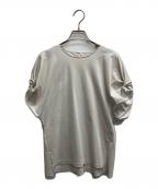 23区ニジュウサンク）の古着「スムースデザイン ツイスト カットソー」｜ベージュ