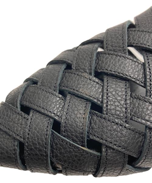 卑弥呼（ヒミコ）卑弥呼 (ヒミコ) クロスメッシュパンプス ブラック サイズ:22.5cmの古着・服飾アイテム