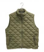 DAIWA PIER39ダイワ ピア39）の古着「TECH QUILT STAND COLLAR LINER VEST」｜オリーブ