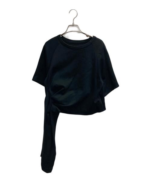 ADORE（アドーア）ADORE (アドーア) 変形デザインカットソー ブラック サイズ:38の古着・服飾アイテム