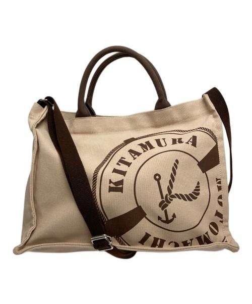 KITAMURA（キタムラ）KITAMURA (キタムラ) 2WAYバッグ ベージュの古着・服飾アイテム