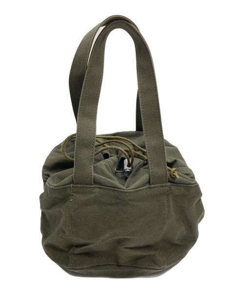 COMME des GARCONS（コムデギャルソン）COMME des GARCONS (コムデギャルソン) ミリタリー巾着バッグ カーキの古着・服飾アイテム