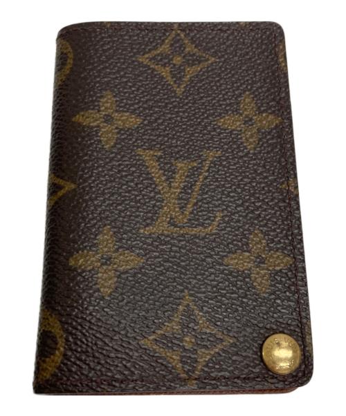 LOUIS VUITTON（ルイ ヴィトン）LOUIS VUITTON (ルイ ヴィトン) ポルト カルト・クレディ プレッシオン ブラウンの古着・服飾アイテム