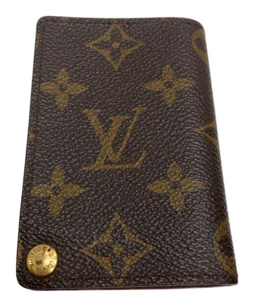 LOUIS VUITTON（ルイ ヴィトン）LOUIS VUITTON (ルイ ヴィトン) ポルト カルト・クレディ プレッシオン ブラウンの古着・服飾アイテム
