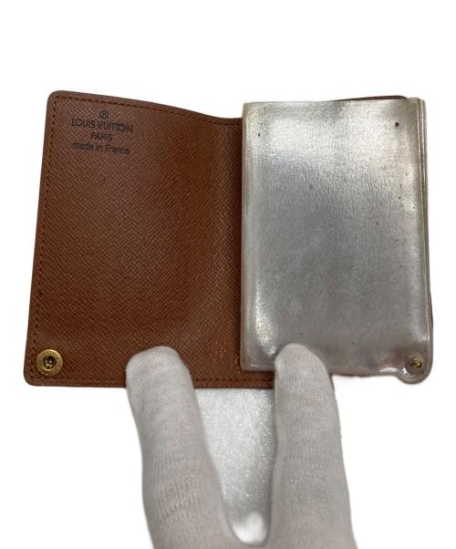 LOUIS VUITTON（ルイ ヴィトン）LOUIS VUITTON (ルイ ヴィトン) ポルト カルト・クレディ プレッシオン ブラウンの古着・服飾アイテム