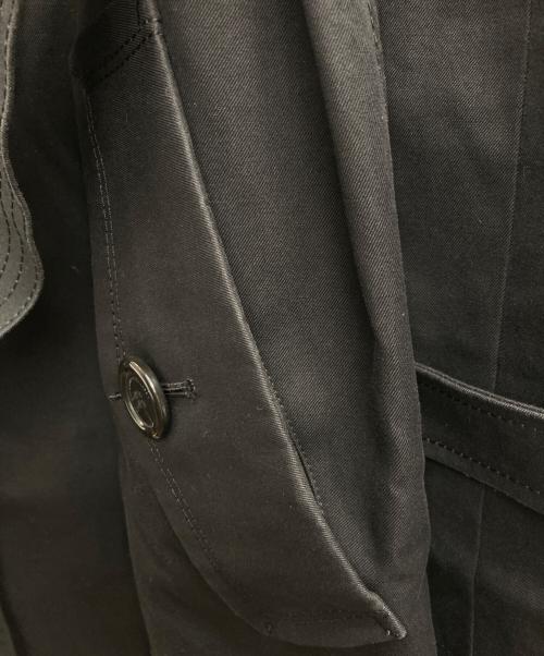BURBERRY BLUE LABEL（バーバリーロンドンブルーレーベル）BURBERRY BLUE LABEL (バーバリーロンドンブルーレーベル) ノバチェックライナートレンチコート ブラック サイズ:38の古着・服飾アイテム