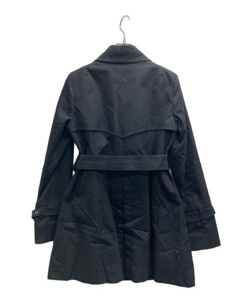 BURBERRY BLUE LABEL（バーバリーロンドンブルーレーベル）BURBERRY BLUE LABEL (バーバリーロンドンブルーレーベル) ノバチェックライナートレンチコート ブラック サイズ:38の古着・服飾アイテム