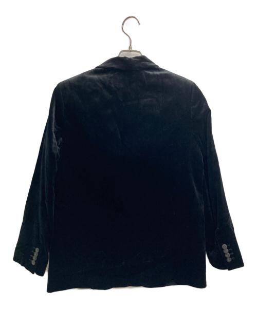theory（セオリー）theory (セオリー) ベルベットジャケット ブラックの古着・服飾アイテム
