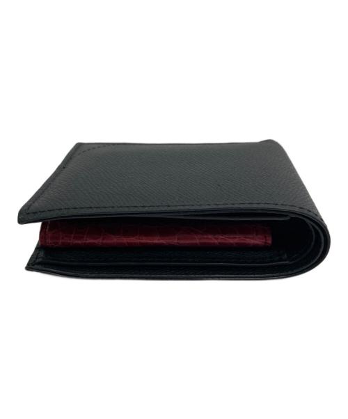 CAMILLE FOURNET PARIS（カミーユフォルネ）CAMILLE FOURNET PARIS (カミーユフォルネ) 2つ折り財布 ブラックの古着・服飾アイテム