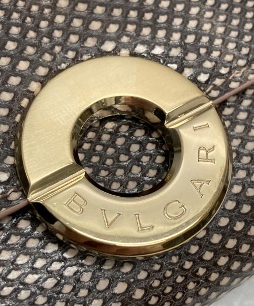 BVLGARI（ブルガリ）BVLGARI (ブルガリ) ローマ ラージウォレット グレーの古着・服飾アイテム