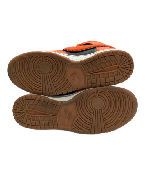 NIKE（ナイキ）NIKE (ナイキ) Dunk High University Chenille Swoosh ブラック×オレンジ サイズ:28.5の古着・服飾アイテム