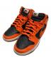 NIKE（ナイキ）の古着「Dunk High University Chenille Swoosh」｜ブラック×オレンジ