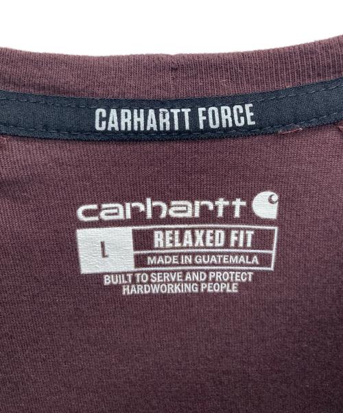 CarHartt（カーハート）CarHartt (カーハート) Tシャツ ブラウン サイズ:Lの古着・服飾アイテム