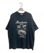 Hysteric Glamour×MINEDENIMヒステリックグラマー×マインデニム）の古着「コラボ S/S TEE」｜ブラック