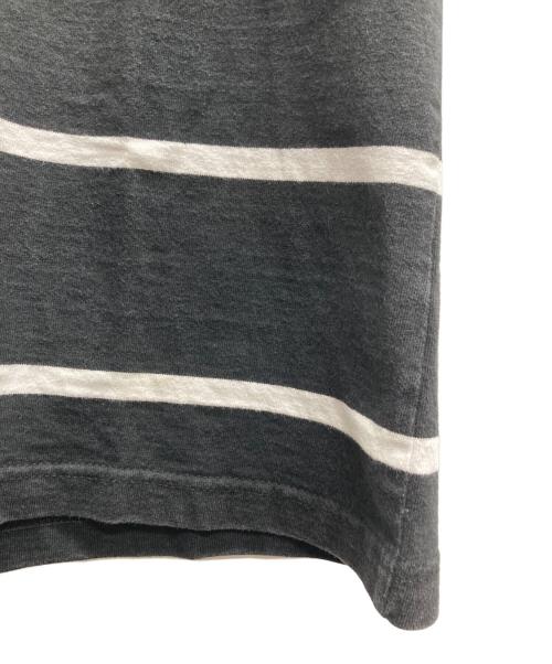 BARBARIAN（バーバリアン）BARBARIAN (バーバリアン) BORDER TEE ブラック サイズ:XLの古着・服飾アイテム