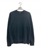 A.P.C.アーペーセー）の古着「ロゴ刺繍スウェット」｜ブラック