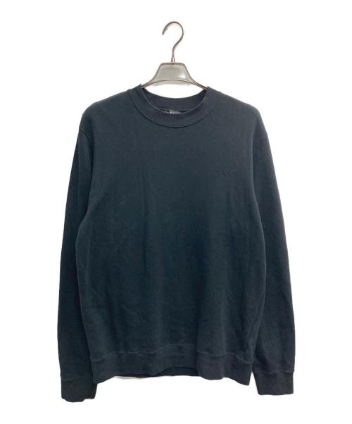 A.P.C.（アーペーセー）A.P.C. (アーペーセー) ロゴ刺繍スウェット ブラック サイズ:XLの古着・服飾アイテム