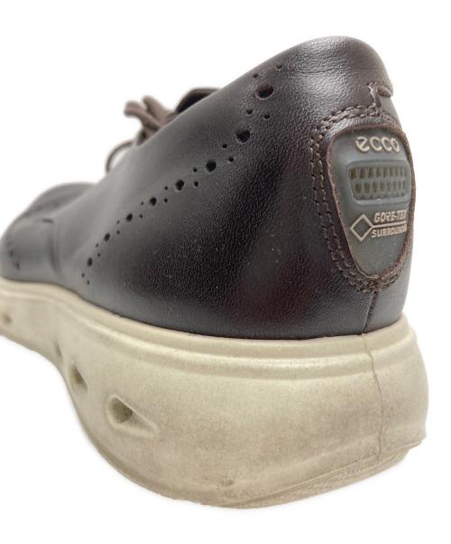 ECCO（エコー）ECCO (エコー) ブローグシューズ ブラウン サイズ:26cmの古着・服飾アイテム