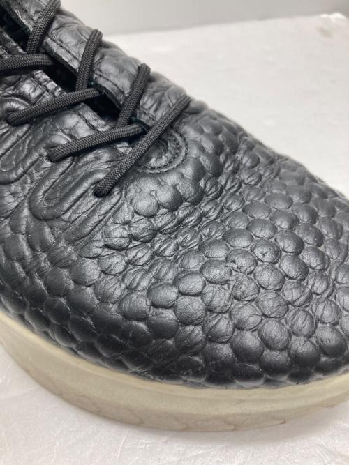 ECCO（エコー）ECCO (エコー) レザースニーカー ブラック サイズ:26cmの古着・服飾アイテム