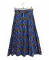 UNITED ARROWS TOKYO (ユナイテッドアローズトウキョウ) エスニックプリント スカート ブルー サイズ:40：4500円