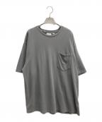 GRAMICCI×green label relaxingグラミチ×グリーンレーベルリラクシング）の古着「ポケットTシャツ」｜グレー