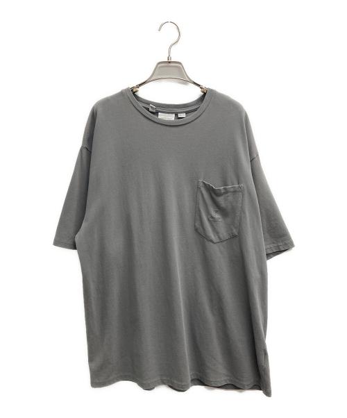 GRAMICCI（グラミチ）GRAMICCI (グラミチ) green label relaxing (グリーンレーベルリラクシング) ポケットTシャツ グレー サイズ:XLの古着・服飾アイテム