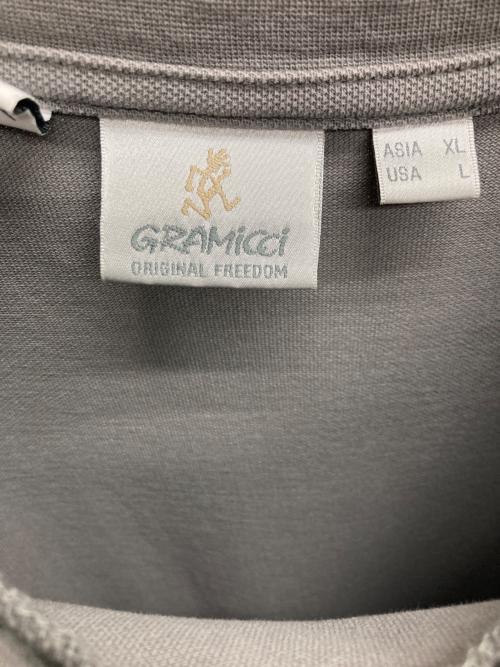 GRAMICCI（グラミチ）GRAMICCI (グラミチ) green label relaxing (グリーンレーベルリラクシング) ポケットTシャツ グレー サイズ:XLの古着・服飾アイテム
