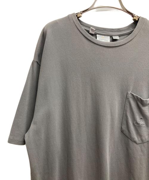 GRAMICCI（グラミチ）GRAMICCI (グラミチ) green label relaxing (グリーンレーベルリラクシング) ポケットTシャツ グレー サイズ:XLの古着・服飾アイテム