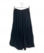 theoryセオリー）の古着「ランダムプリーツスカート」｜ブラック