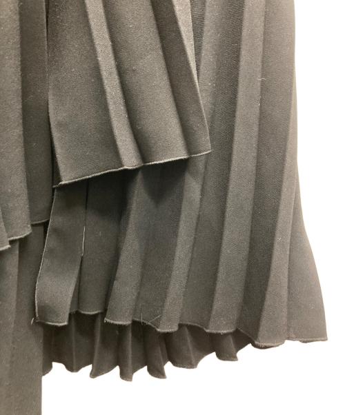 theory（セオリー）theory (セオリー) ランダムプリーツスカート ブラック サイズ:Sの古着・服飾アイテム