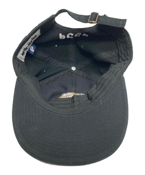 MINNANO（ミンナノ）MINNANO (ミンナノ) popeye (ポパイ) PCCF CAP ブラックの古着・服飾アイテム