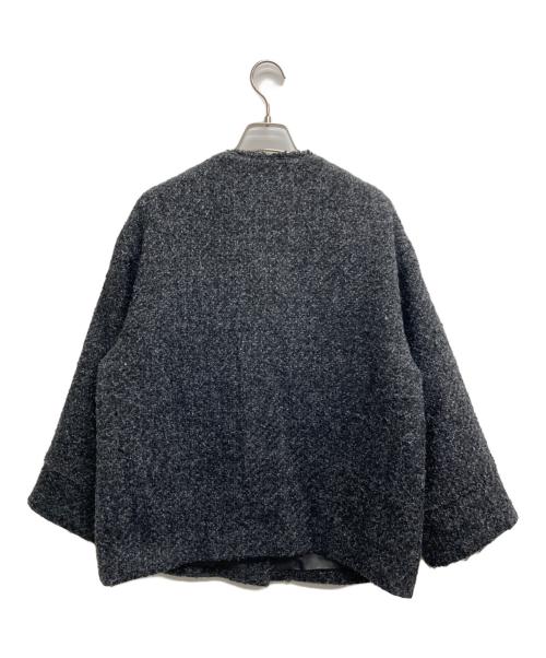 Loungedress（ラウンジドレス）Loungedress (ラウンジドレス) ツイードジャケット グレー サイズ:Fの古着・服飾アイテム