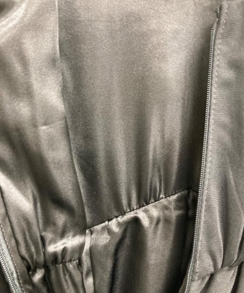 ANDRESD（アンドレスド）ANDRESD (アンドレスド) フロッキードットオールインワン ブラック サイズ:Mの古着・服飾アイテム