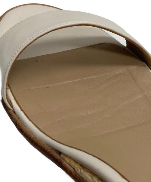 PELLICO SUNNY（ペリーコサニー）PELLICO SUNNY (ペリーコサニー) アンクルストラップサンダル ホワイト サイズ:38の古着・服飾アイテム