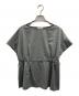 UNITED ARROWS TOKYO（ユナイテッドアローズトウキョウ）の古着「ウエストギャザーブラウス」｜グレー
