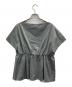 UNITED ARROWS TOKYO (ユナイテッドアローズトウキョウ) ウエストギャザーブラウス グレー サイズ:38 未使用品：4000円